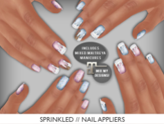 LIVIA Sprinkled Nails [Maitreya Addon]